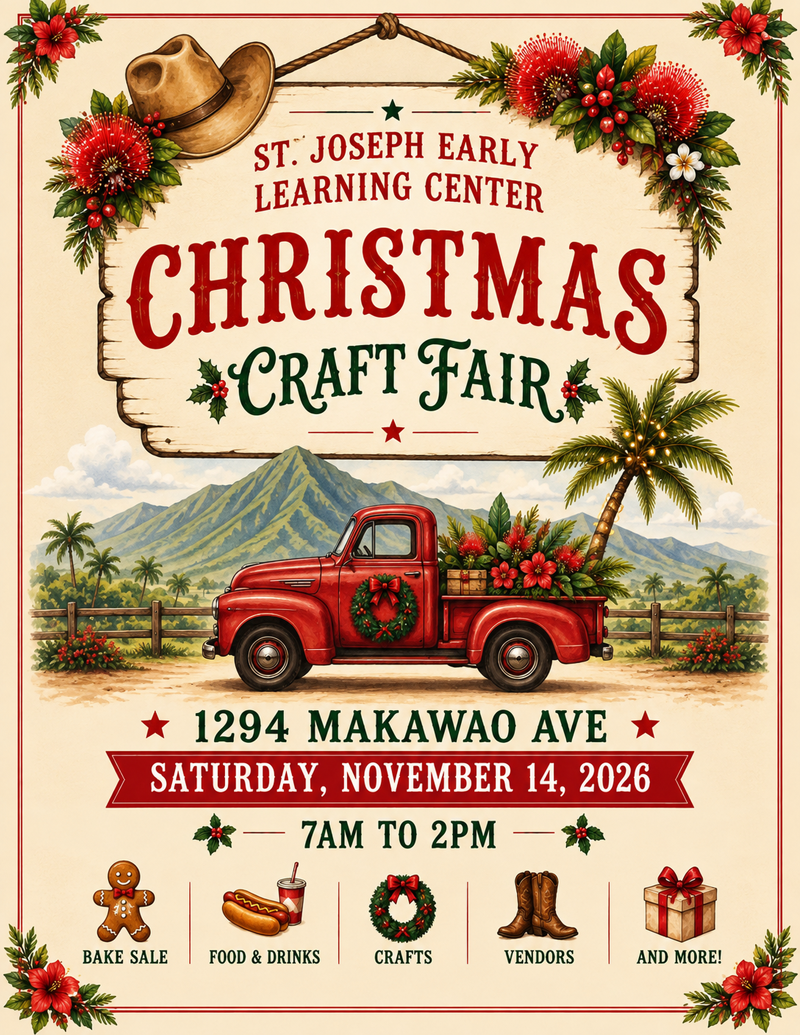 Christmas Craft Fair Flyer